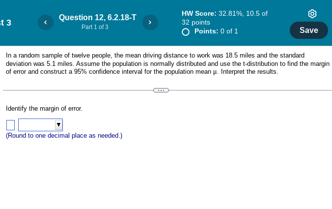 Solved In a random sample of twelve people, the mean | Chegg.com