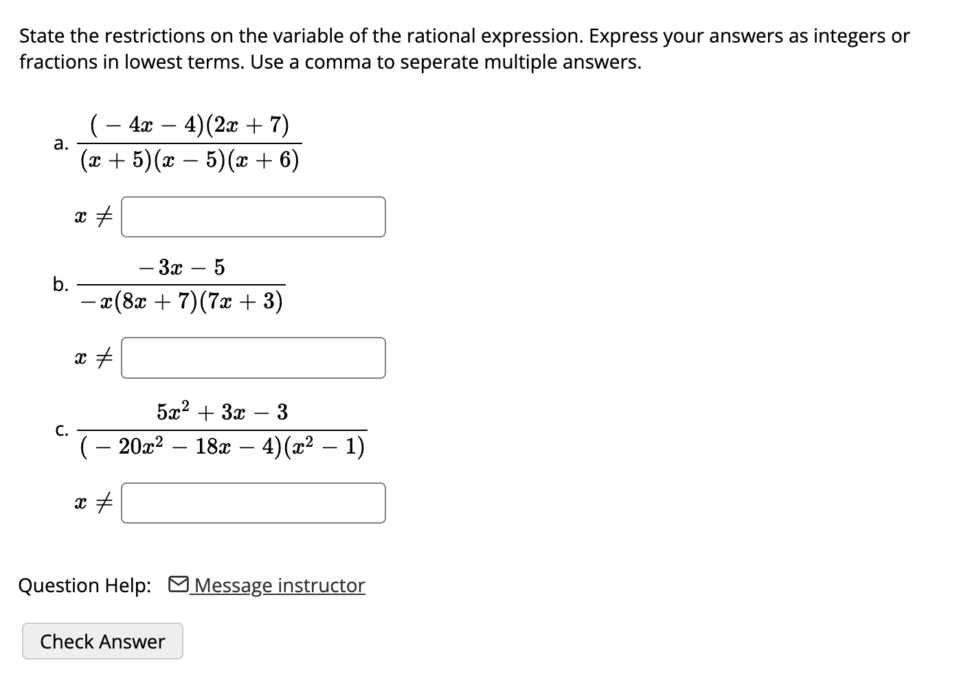 solved-state-the-restrictions-on-the-variable-of-the-chegg