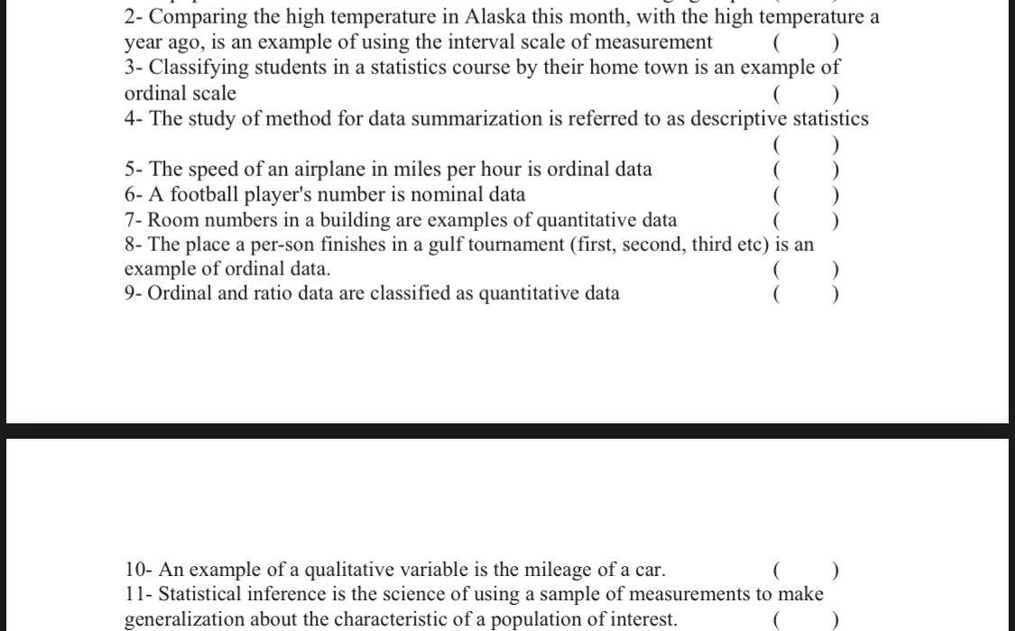 2- Comparing the high temperature in Alaska this | Chegg.com