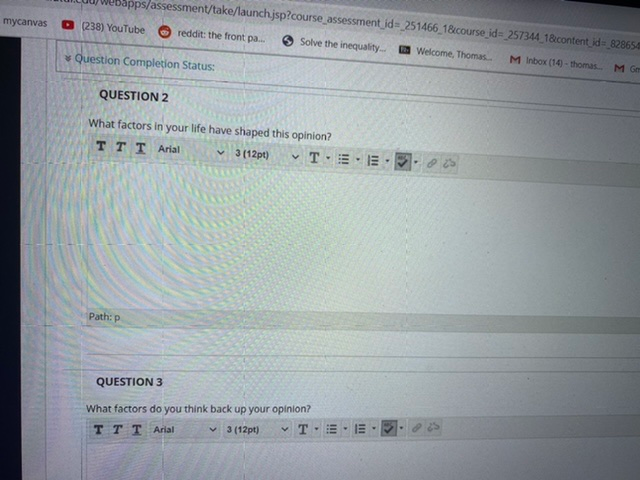 Solved Question Completion Status: QUESTION 1 Reflect on the | Chegg.com