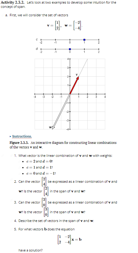 Solved Activity 2.3.2. Let's look at two examples to develop | Chegg.com
