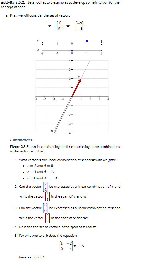 Solved Activity 2.3.2. Let's Look At Two Examples To Develop 