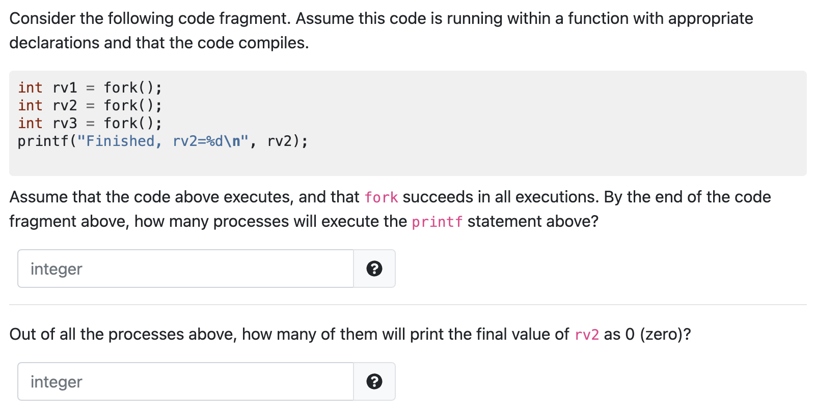 Solved Consider The Following Code Fragment. Assume This | Chegg.com