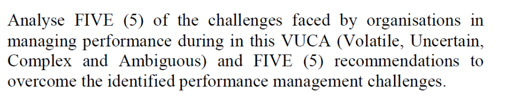 Solved Analyse FIVE (5) of the challenges faced by | Chegg.com