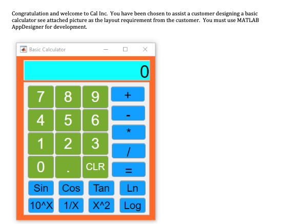 Solved Congratulation and welcome to Cal Inc. You have been | Chegg.com