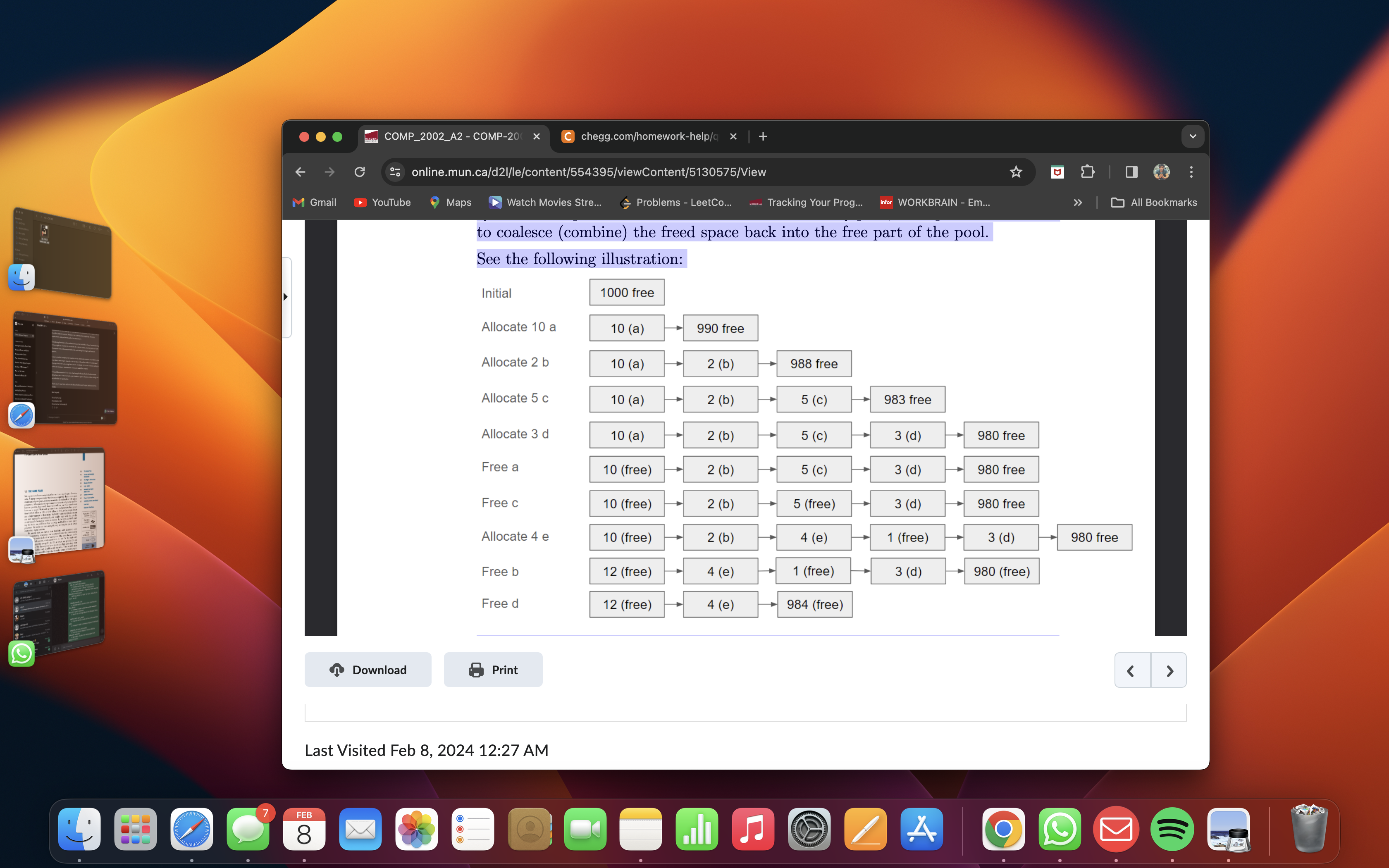Solved In more advanced computers with variable amounts of | Chegg.com