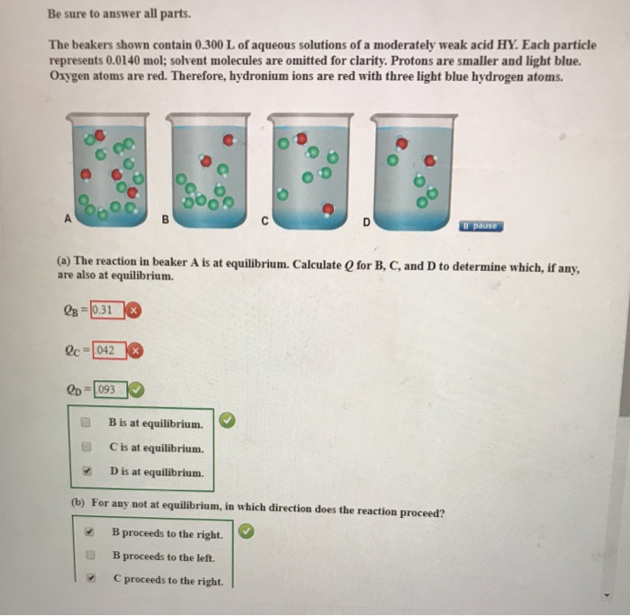 Solved Be Sure To Answer All Parts. The Beakers Shown | Chegg.com