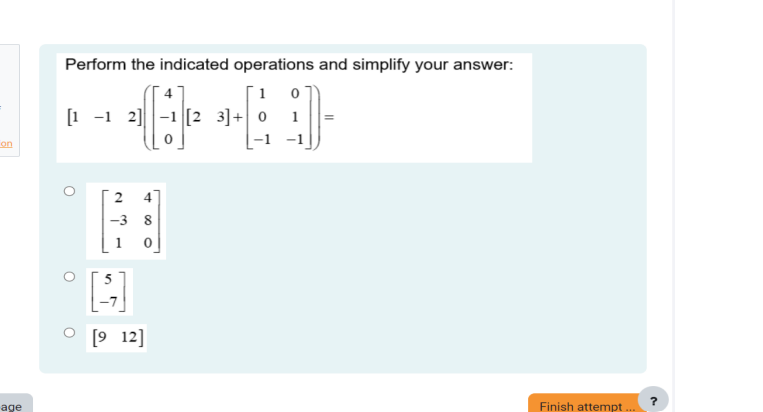 Solved Perform the indicated operations and simplify your | Chegg.com