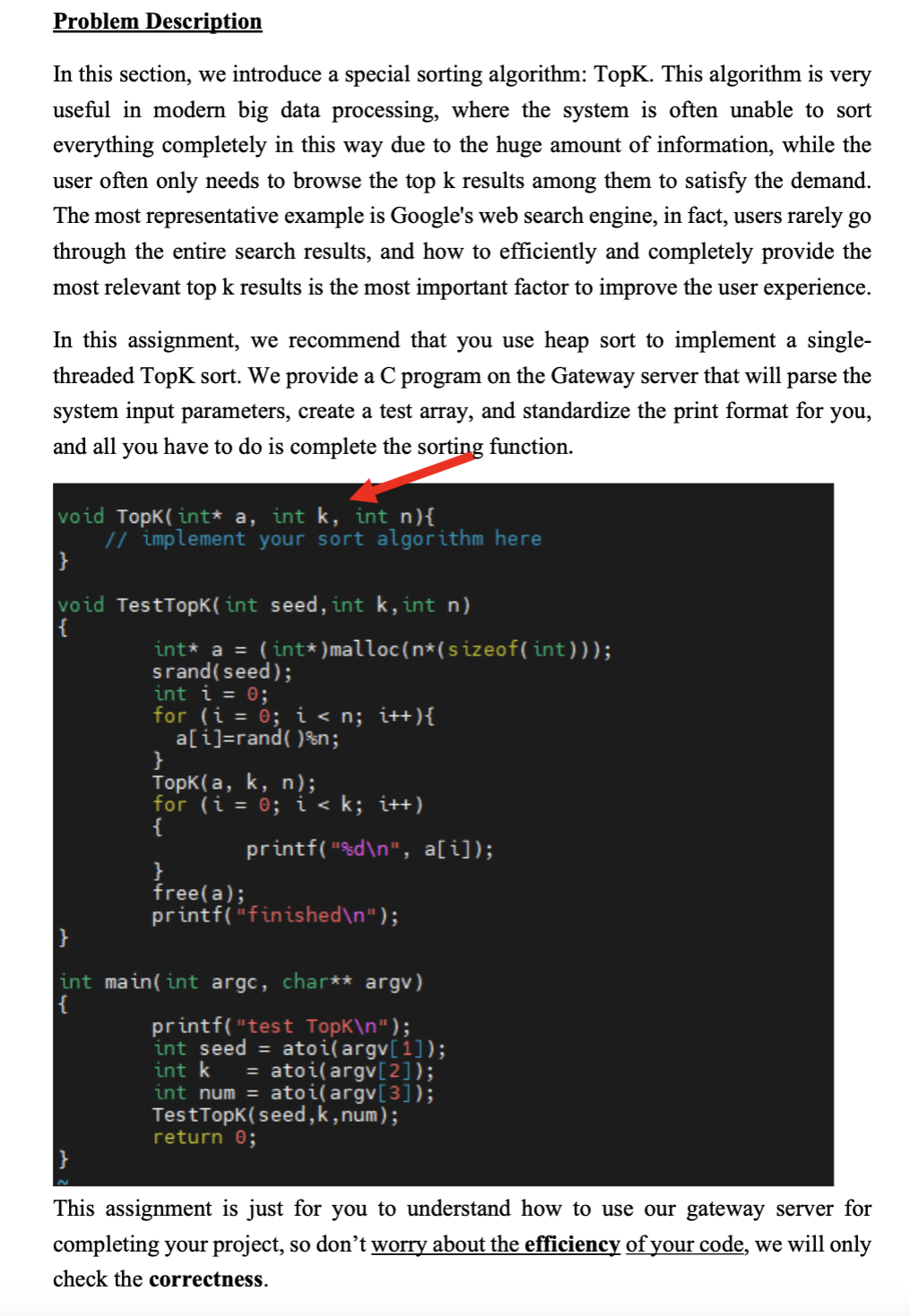 Problem Description In this section, we introduce a | Chegg.com