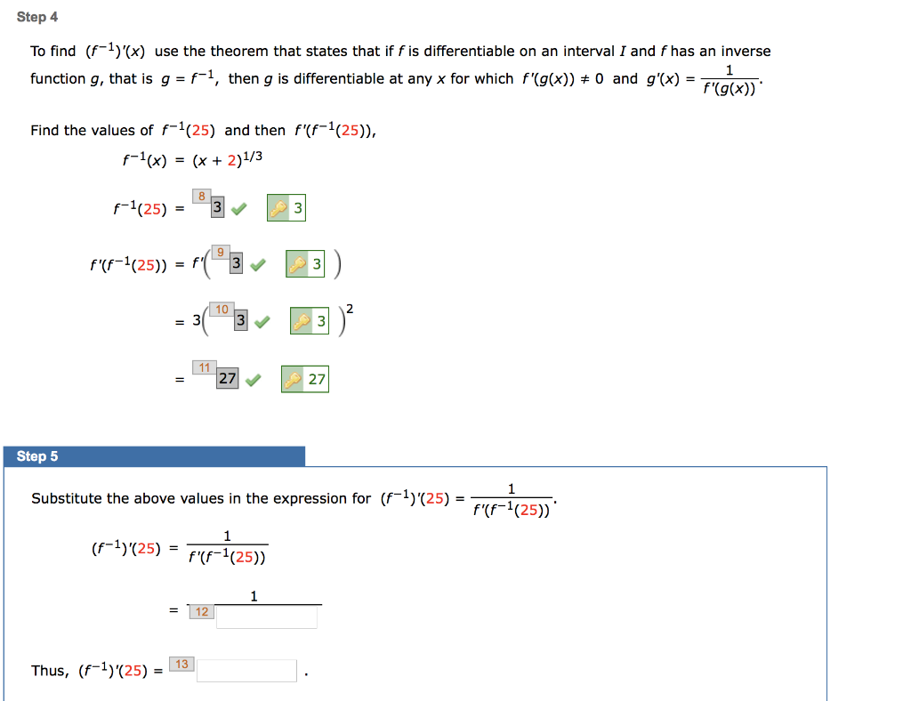 Solved Step 4 To Find F 1 X Use The Theorem That Stat Chegg Com