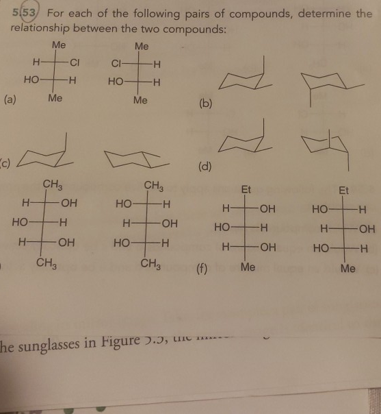 Solved 5 53 For each of the following pairs of compounds, | Chegg.com