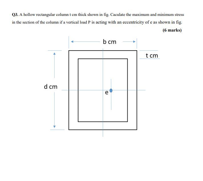 Solved b cm = 120 d cm = 150 t cm = 11 e cm = 12.5 P-KN = | Chegg.com