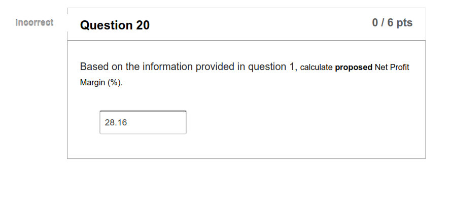 Solved Based on the information provided in question 1, | Chegg.com