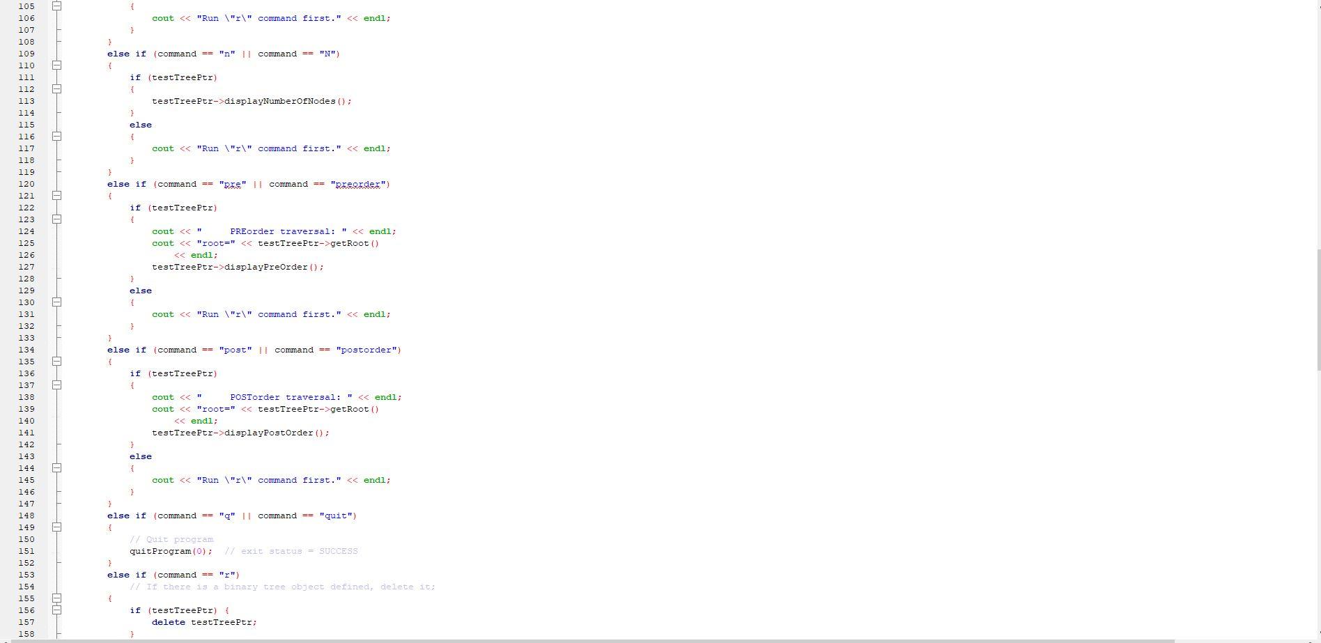 Solved CSC237 C++ Programming Lab21a Binary Trees This lab | Chegg.com