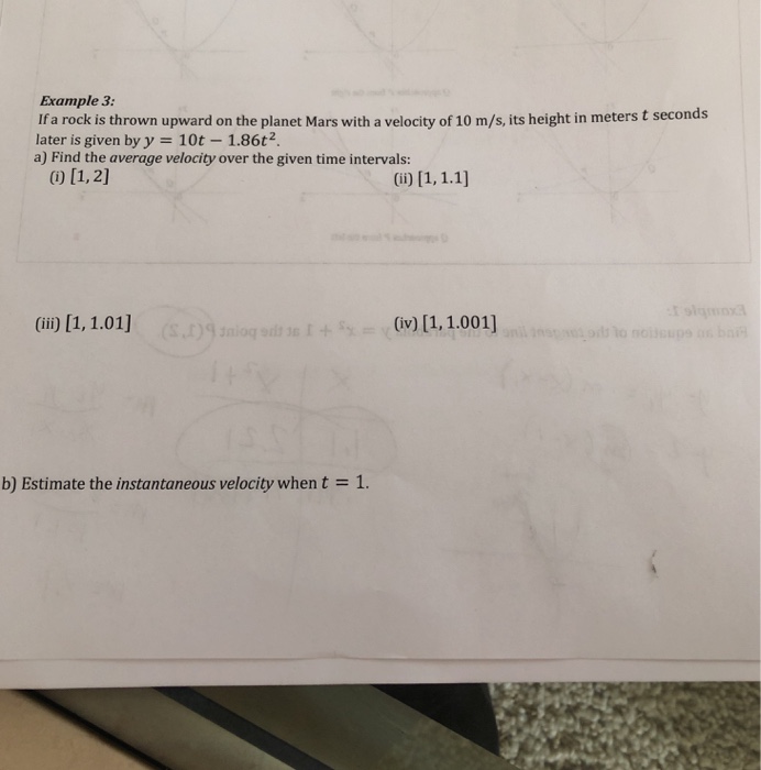 Solved If a rock is thrown upward on the planet Mars with a | Chegg.com