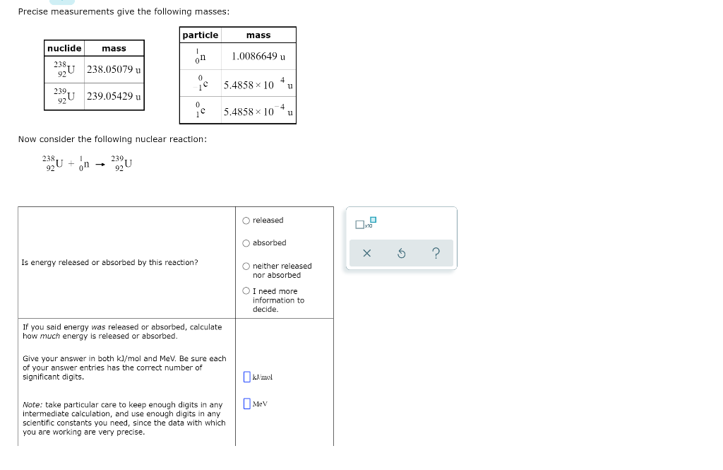 solved-precise-measurements-give-the-following-masses-chegg