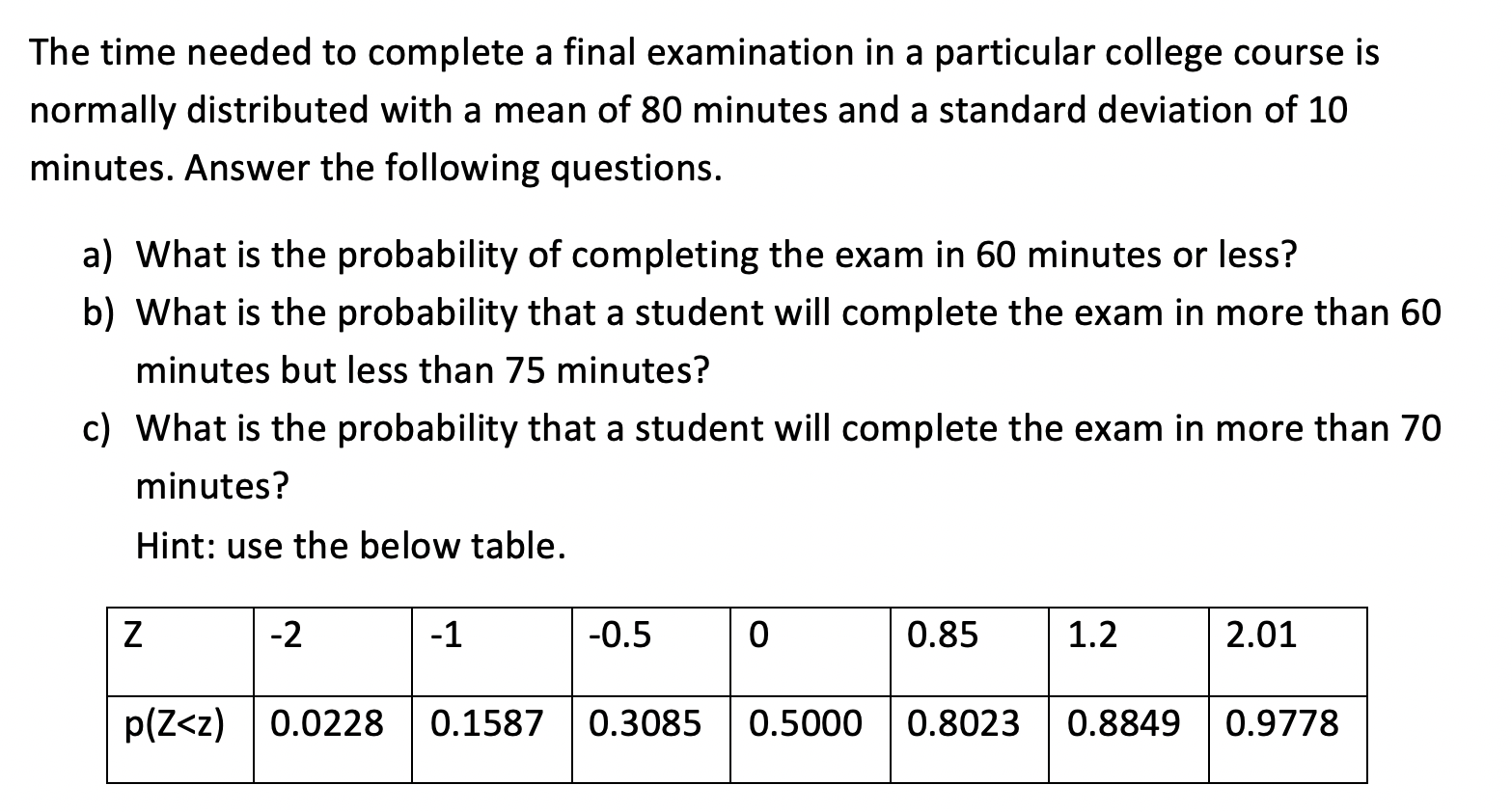 What Is A Final Examination