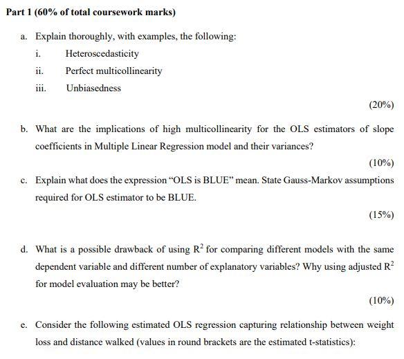 coursework marks