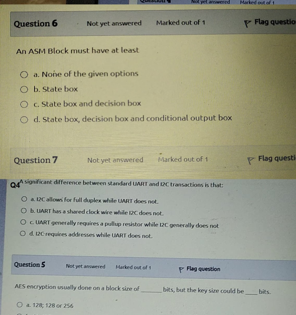 Exam ASM Cost