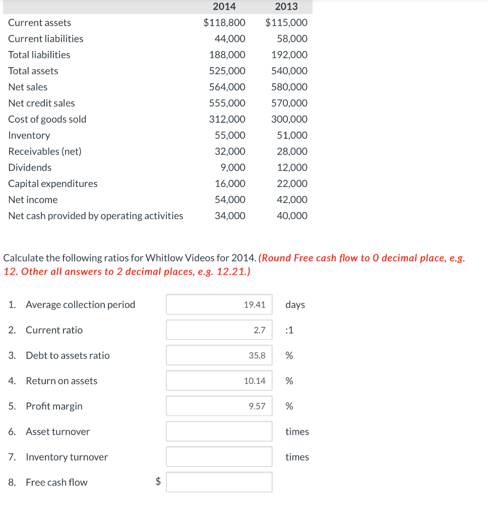 Solved Current assets Current liabilities Total liabilities