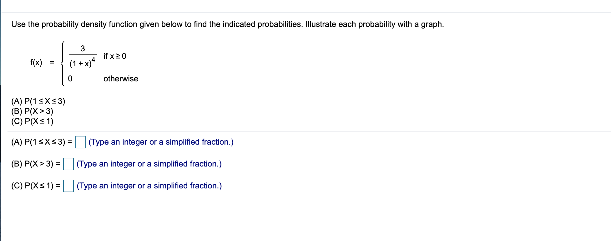 Solved Use The Probability Density Function Given Below To Chegg Com