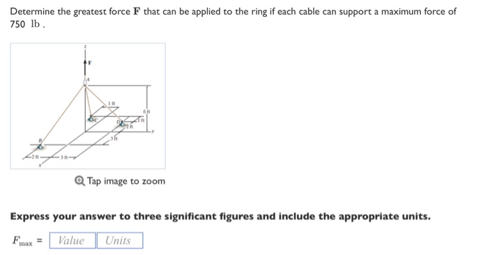 Solved Determine The Greatest Force F That Can Be Applied To | Chegg.com