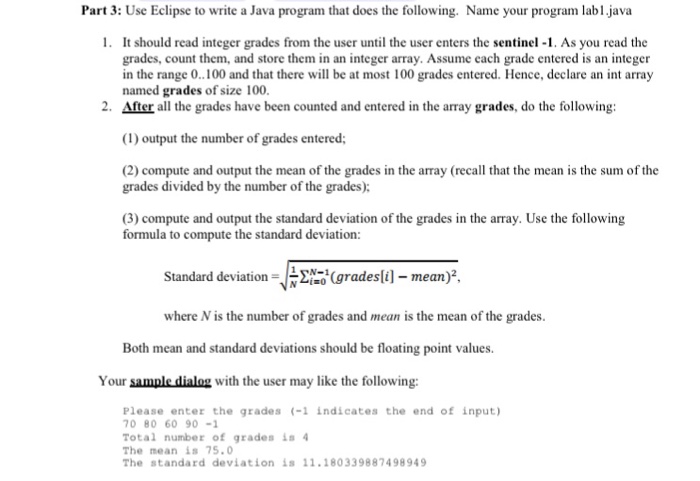Solved This is a Java lab that I am working on. I do have 2 | Chegg.com