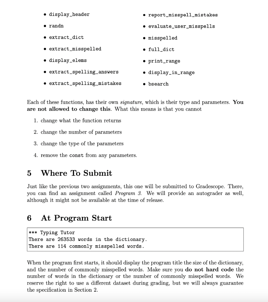 1 Overview For this assignment, we will implement a | Chegg.com