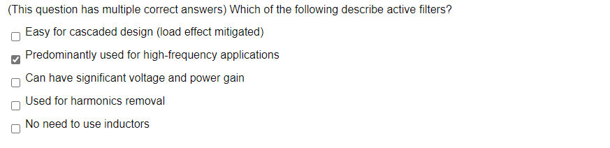 Solved (This question has multiple correct answers) Which of | Chegg.com
