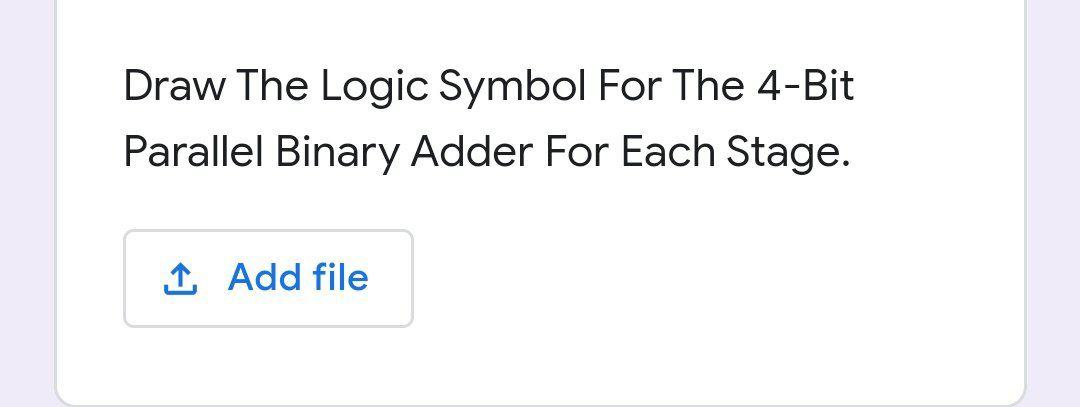 Solved Draw The Logic Symbol For The 4-Bit Parallel Binary | Chegg.com