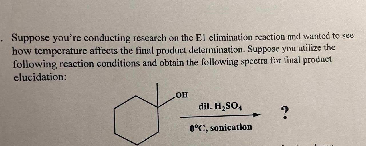 Solved Draw the E1 elimination reaction mechanism detailed | Chegg.com