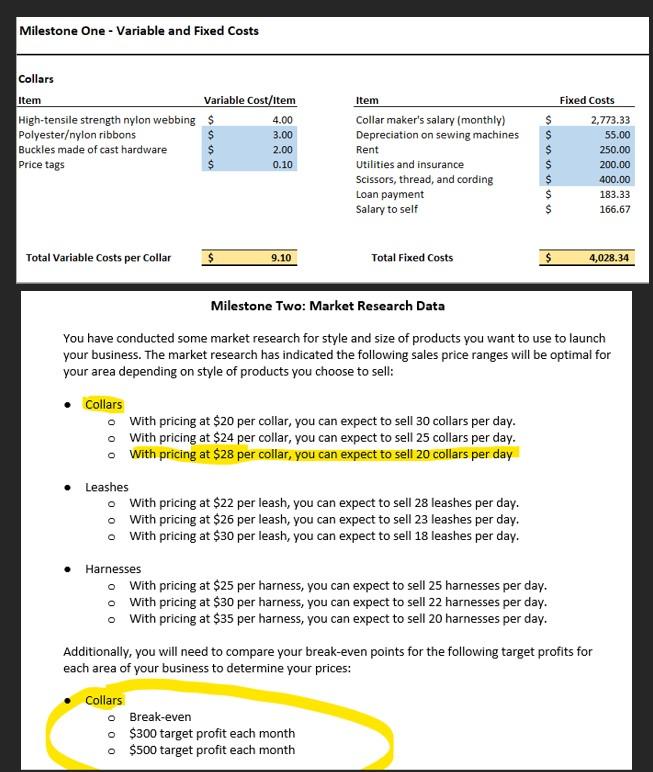 Solved NEED: MILESTONE THREE VARIANCE ANALYSIS MILESTONE | Chegg.com