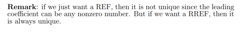 Solved Definition 2. We have defined Row Echelon Form (REF) | Chegg.com
