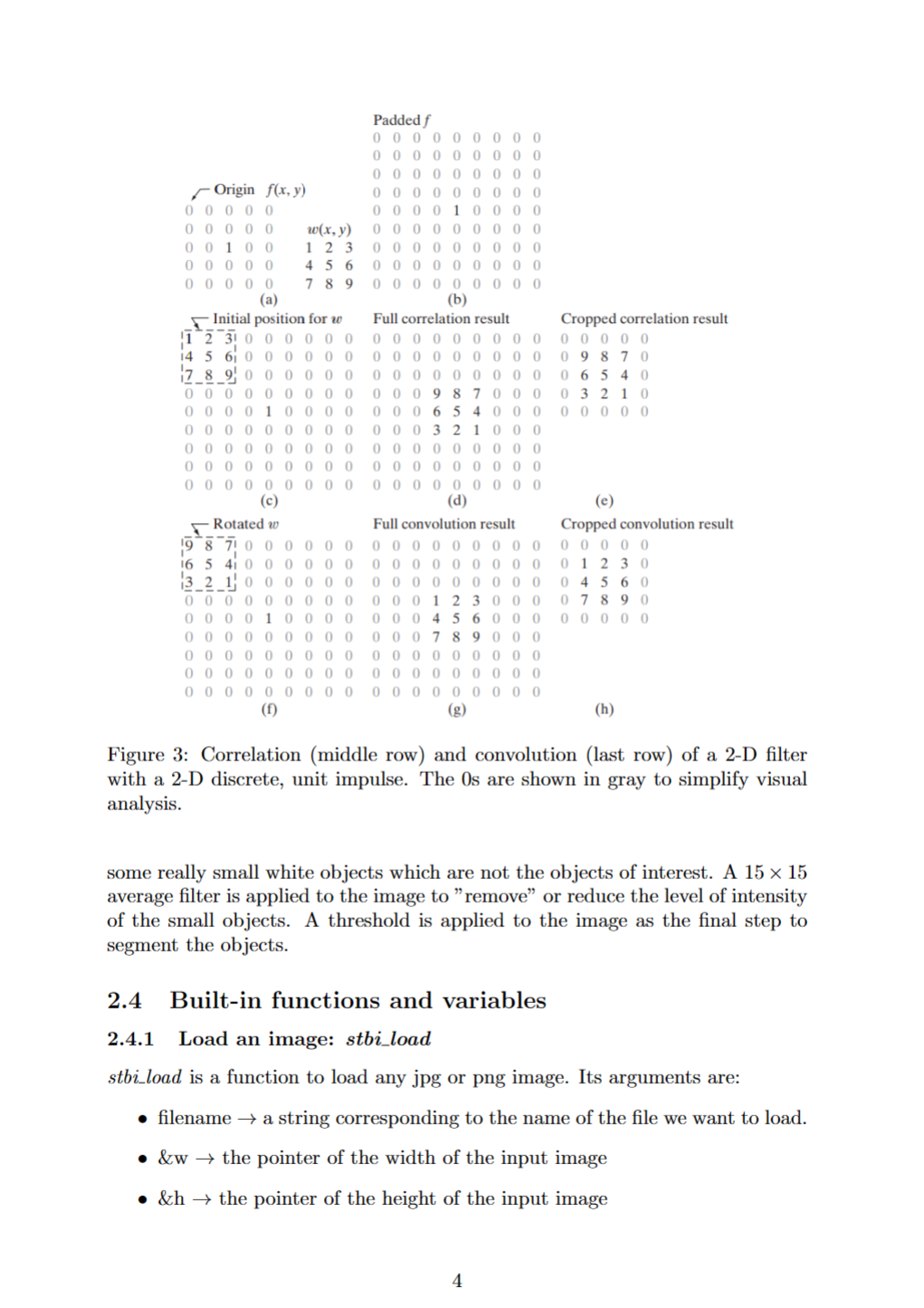 Solved Digital Image Processing in C Abstract This challenge | Chegg.com