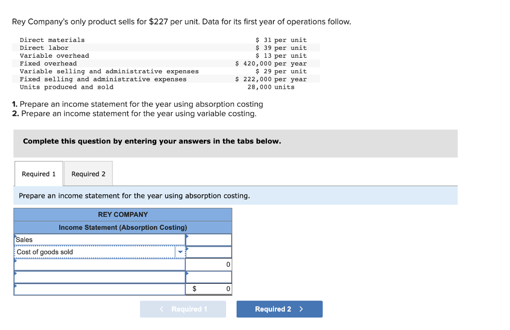 solved-rey-company-s-only-product-sells-for-227-per-unit-chegg