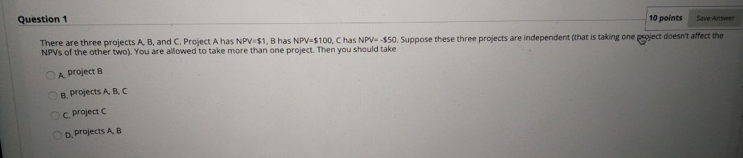 Solved Question 1 10 points Save Answer There are three | Chegg.com