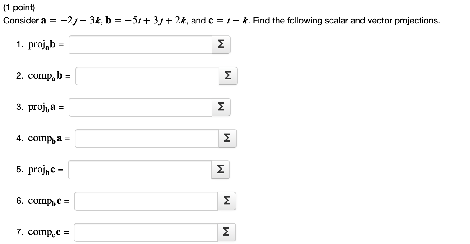 Solved Consider A−2j−3kb−5i3j2k And Ci−k Find The 4520