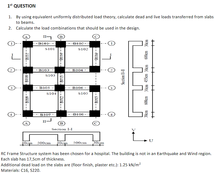 Solved 1st QUESTION 1. By using equivalent uniformly | Chegg.com