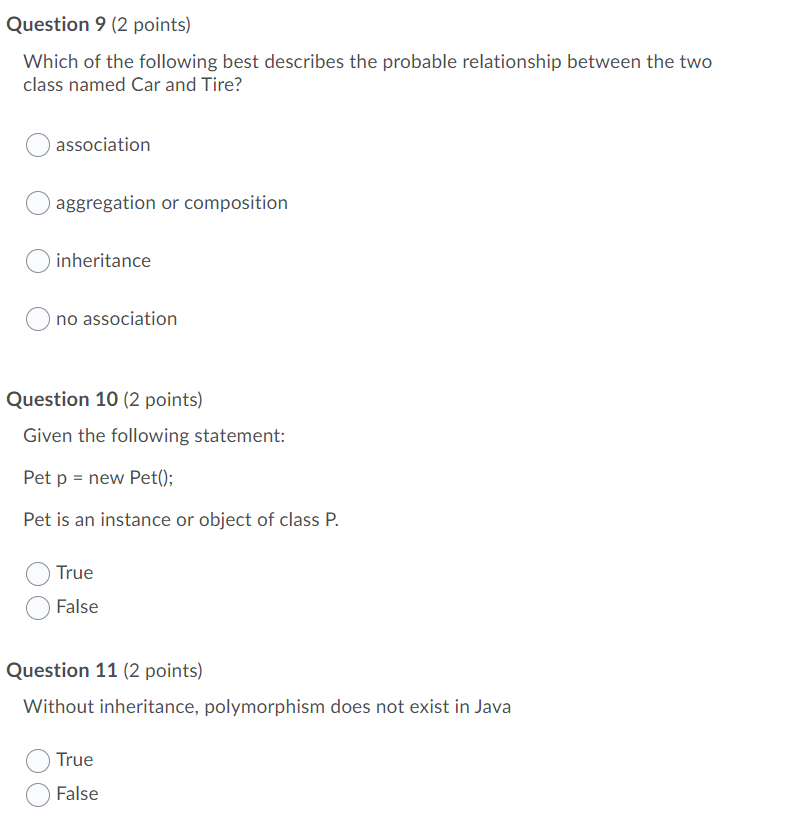 Solved Question 9 (2 points) Which of the following best | Chegg.com
