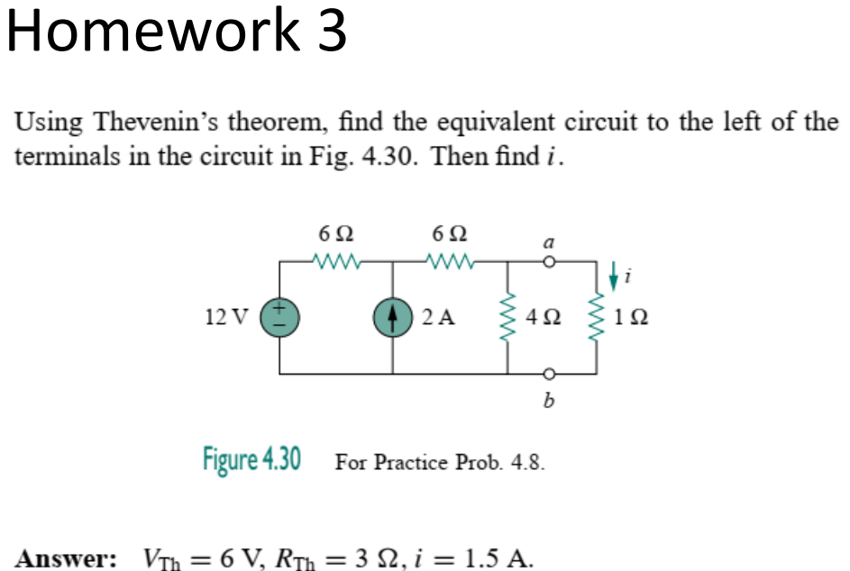 Solved Using Thevenin's Theorem, Find The Equivalent Circuit | Chegg.com