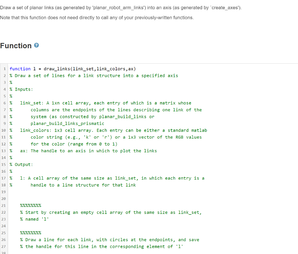 Draw a set of planar links (as generated by | Chegg.com