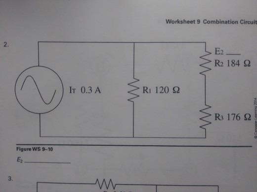 Solved Can someone solve for E2 and explaing how they got | Chegg.com