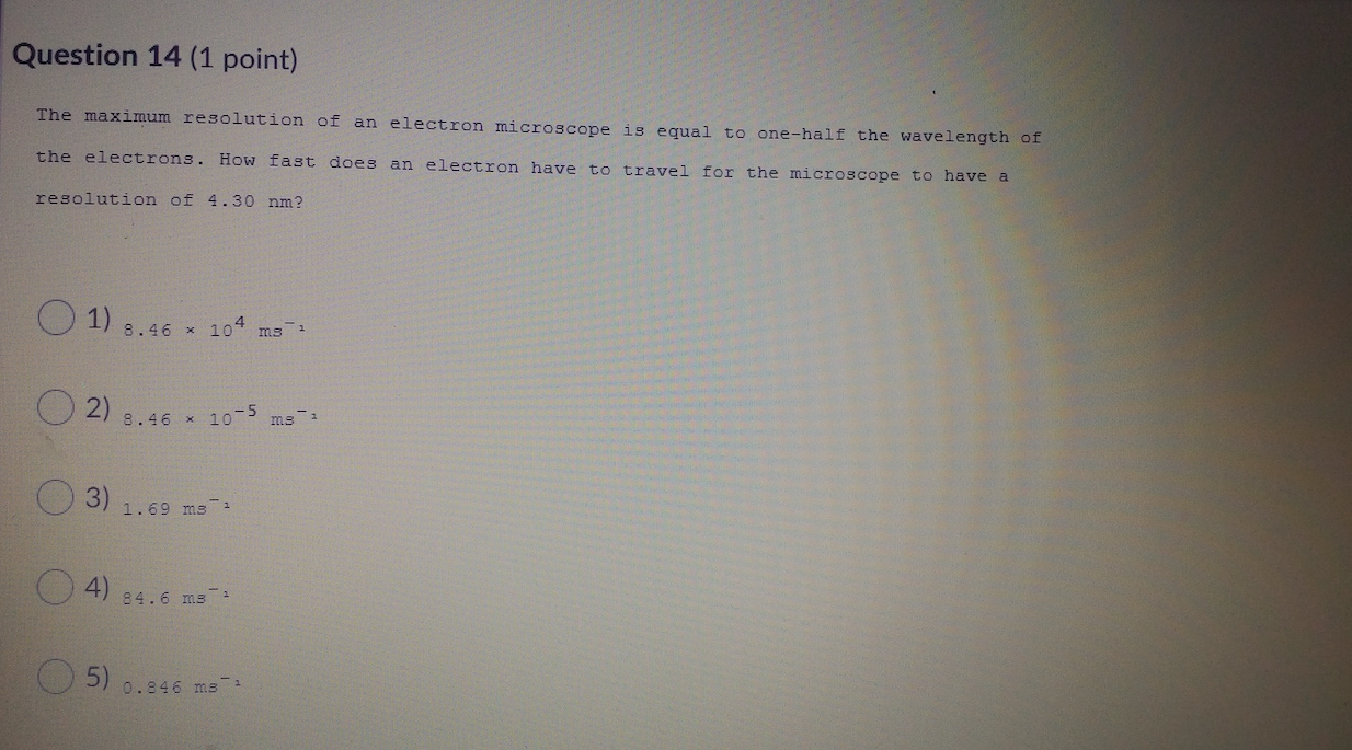Solved Question 14 1 Point The Maximum Resolution Of An Chegg how-to-fix-resolution-on-photo-innovative-mistery