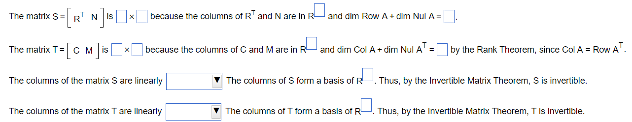 Solved Complete parts a and b below for the matrix A. | Chegg.com