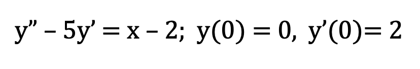 y = 0.5x - 2