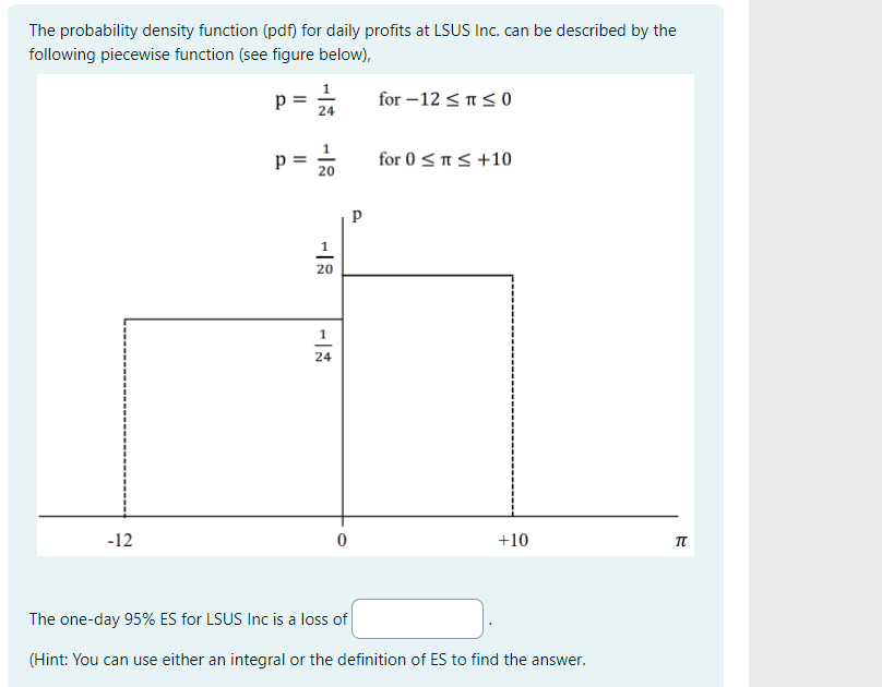 The Probability Density Function (pdf) For Daily | Chegg.com