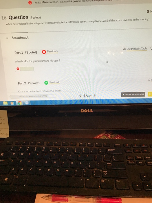Solved This is a Mixed question/It is worth 4 points/You | Chegg.com