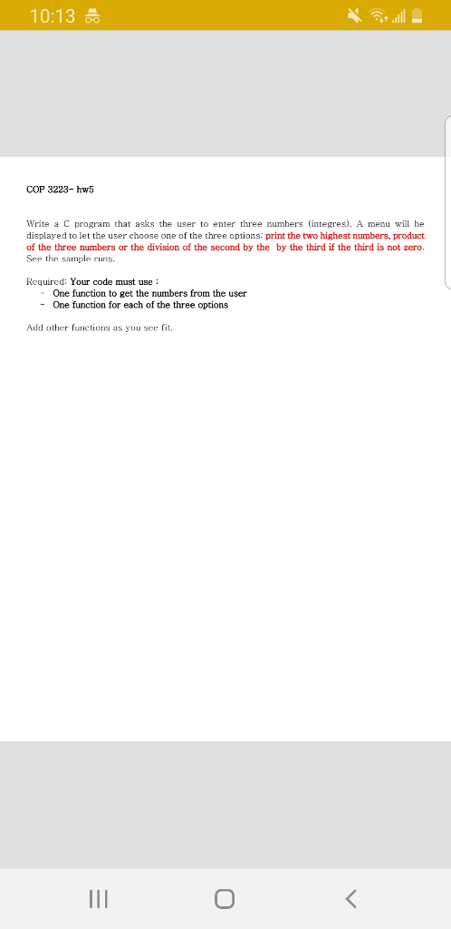Solved I'm having issues with my code is not running at all | Chegg.com