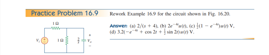 *5.18 For the circuit shown in Figure 5.57, solve for | Chegg.com