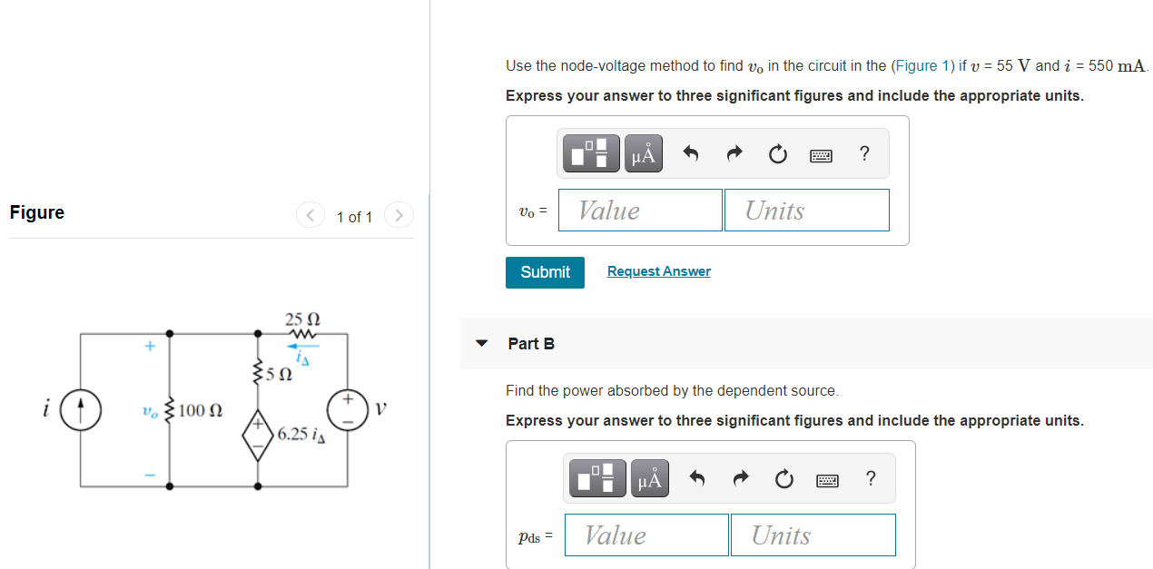 Solved Use The Node Voltage Method To Find Vo In The Circ Chegg Com